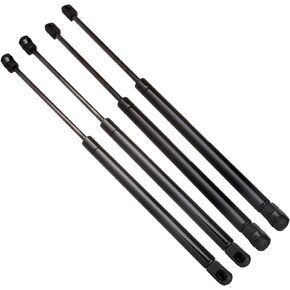 SCITOO 4188 Lift Supports Fit for Toyota Matrix 2003-2008 Rear Left and Right Liftgate+Window Glass Shock Struts 4pcs