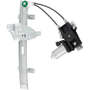 BOXI 741-837 Rear Passenger Side Power Window Regulator with Motor Fits for Pontiac Grand Prix 1997-2003 3.1L 3.8L / 10321731 10256558 10315140