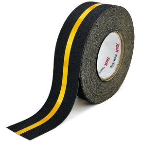 S&X Anti Slip Tape with Reflective Strip - 2 in x 60 FT Premium Grip Tape for Stairs Indoor & Outdoor Stair Tread Non-Slip High Visibility Strong Adhesive Traction Tape