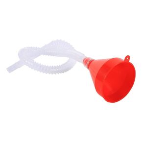 3 inch Fuel Funnel Oil Funnel W/Funnel Hose 26 inch Flexible Funnel Tube Universal Automotive Vehicle Plastic Filling Funnel Long Spout Extension Car Funnel for Water Gasoline Coolant Engine Oil