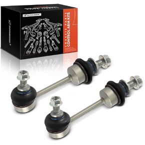 A-Premium 2 x Rear Sway Bar Links Stabilizer Bar Links, Compatible with BMW - 2004-2010 - 525i, 530i, 525xi, 530xi, 535i, 528xi, 535xi, 535i xDrive, 545i, 550i, 645Ci, 650i, M5, M6