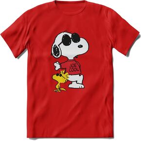 BRIEF INSANITY Snoopy Unisex T-Shirt - Comfy, Ultra-Soft, Short Sleeve Peanuts Snoopy T-Shirt (S-XXL)