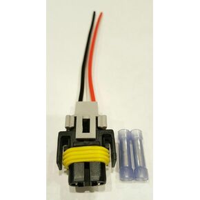 PT2298 H11 H8 880 881 Female Adapter Wiring Harness Sockets Wire For Headlights or Fog Lights, VSS Vehicle Speed Sensor, Transmission Output Shaft Sensor, Pigtail, Replaces ACDelco PT 2298