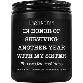 Funny Brother in Law Candle - Brother in Law Gifts, Fathers Day, Cool Gifts for Brother in Law, BIL - Brother in Law Birthday Gifts Ideas - Best Brother in Law Gifts from Sister in Law