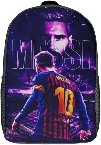 Football Star Backpack 17-Inch Multi-Functional Outdoor Backpack Fashionable Lightweight Casual Travel Bag Laptop Bag in Saudi Arabia