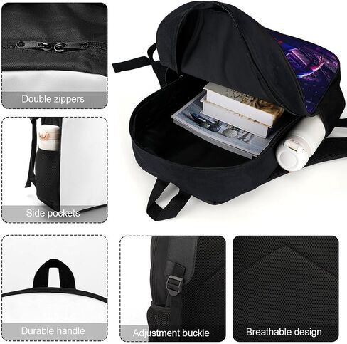 Football Star Backpack 17-Inch Multi-Functional Outdoor Backpack Fashionable Lightweight Casual Travel Bag Laptop Bag in Saudi Arabia