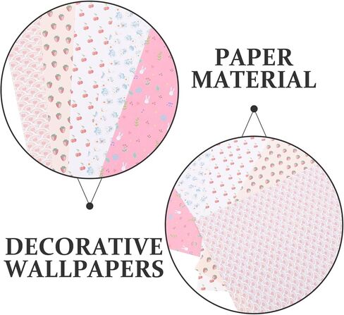 Toddmomy 5 Sheets of Dollhouse Floorboards Wallpaper Floor Paper Sticker 1:12 Peel and Stick Wallpaper Paper Flooring Gloss Card Sheet Doll House Accessories in Saudi Arabia