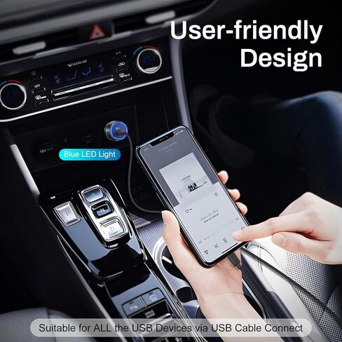 شاحن سيارة لهاتف iPhone 3Pack ثنائي المنفذ USB C ولاعة السجائر محول 2.4A Boxeroo USBA شاحن قابس السيارة لهاتف iPhone 15 14 13 12 11 Pro Max 10 SE XR XS X 8 7 6، Samsung Galaxy S22 S21 S20 in Kuwait