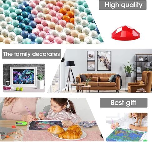 LOMSIOY Diamond Art Painting Kits Woman for Adults Paint with Diamond Art Dancer, Round Full Drill Crystal Rhinestone Crafts Gem Arts for Home Wall Decor 12x16 inch 00325 in Saudi Arabia