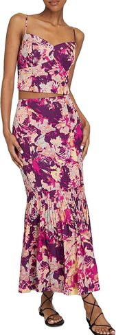 Club Monaco Women's Tiered Flounce Midi Skirt in Saudi Arabia