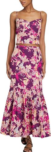 Club Monaco Women's Tiered Flounce Midi Skirt in Saudi Arabia
