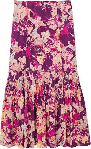 Club Monaco Women's Tiered Flounce Midi Skirt in Saudi Arabia