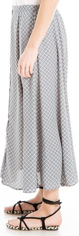 تنورة ماكسي كريب نسائية طويلة من ماكس ستوديو مع أزرار in Kuwait