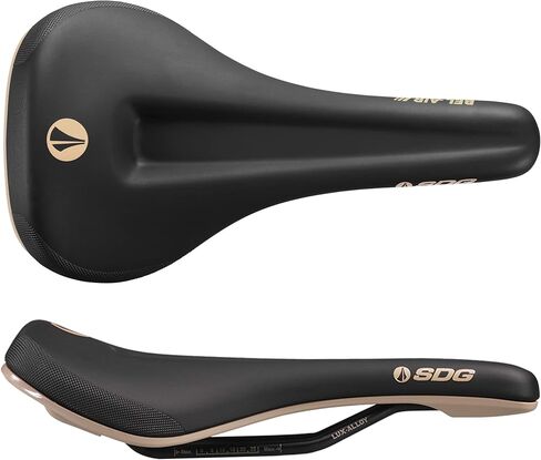SDG Components Bel-Air V3 Max e-Mountain Bike Saddle Lux-Alloy Rails 260 x 140mm Road Gravel Bicycle Comfort Seat in Kuwait
