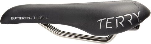 سرج Terry Bike Saddle للسيدات على شكل فراشة Ti Gel - مقعد دراجة للنساء - مرن ومريح - غطاء جلدي in Saudi Arabia