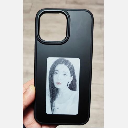 حافظة هاتف TPU تعرض اتصال NFC لهاتف iPhone 15pro (أسود) in Saudi Arabia