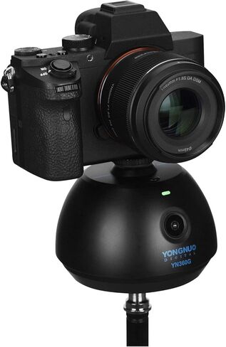 YONGNUO حامل هاتف للتتبع التلقائي، لا يتطلب تطبيقًا وإعدادات، صور ومقاطع فيديو بدون استخدام اليدين بزاوية 360 درجة، لجميع الهواتف المحمولة in Kuwait