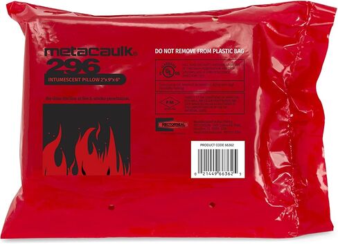وسادة RectorSeal Metacaulk Firestop 66362، سهلة التركيب، Firestop، 2 بوصة × 9 بوصة × 6 بوصة in Saudi Arabia