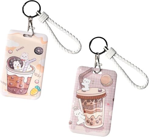 Photocard Holder Keychain, Clear Acrylic Butterfly Kpop Photo Card Holder, Cute Keychain Badge Holder for Card Collection Bus ID Bank Card Casem, Gift for Kpop Lover(No Photocard) in Saudi Arabia