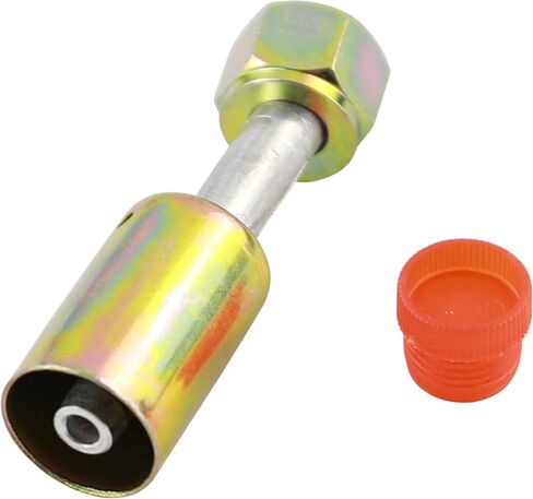 Air Conditioning #6 AC Fitting Set Female Oring Beadlock 5/8-18UNF Including Straight 45 90 Degree in Saudi Arabia