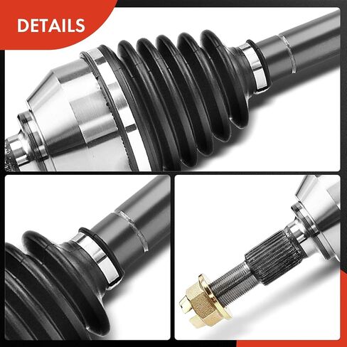 A-Premium CV Axle Shaft Assembly Compatible with Saab 9-3 2003-2011, 9-3X 2010-2011 & Cadillac BLS 2007, L4 2.0L, Front Left or Right, Replace# 12762089, 12771474 in Saudi Arabia