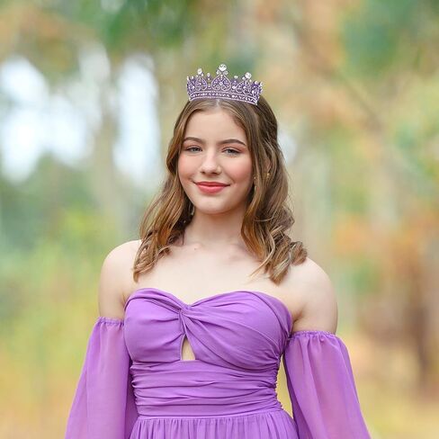 Ondder التيجان والتيجان للنساء عيد ميلاد الأميرة الملكة تاج لامعة للفتيات حجر الراين الزفاف تاج الزفاف الكريستال Quinceanera تاج العروس تيارا عصابات للحزب حفلة موسيقية مهرجان زي in Kuwait