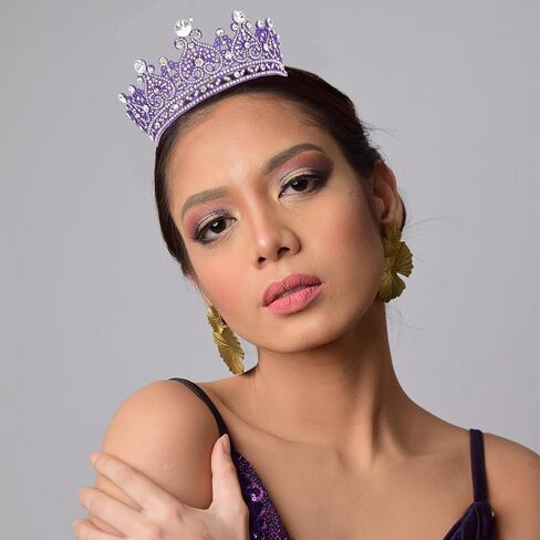 Ondder التيجان والتيجان للنساء عيد ميلاد الأميرة الملكة تاج لامعة للفتيات حجر الراين الزفاف تاج الزفاف الكريستال Quinceanera تاج العروس تيارا عصابات للحزب حفلة موسيقية مهرجان زي in Kuwait