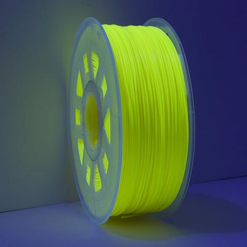 Gizmo Dorks 3mm (2.85mm) PLA Filament 1kg / 2.2lb for 3D Printers, Fluorescent Blue (UV Light) in Saudi Arabia