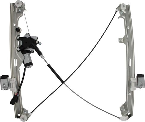 Front Left Driver Side Power Window Regulator & Motor Assembly Compatible with Cadillac Escalade/Chevrolet-Silverado Suburban Avalanche Tahoe/GMC-Sierra Yukon,Replace for 741-644 15101785 in Saudi Arabia