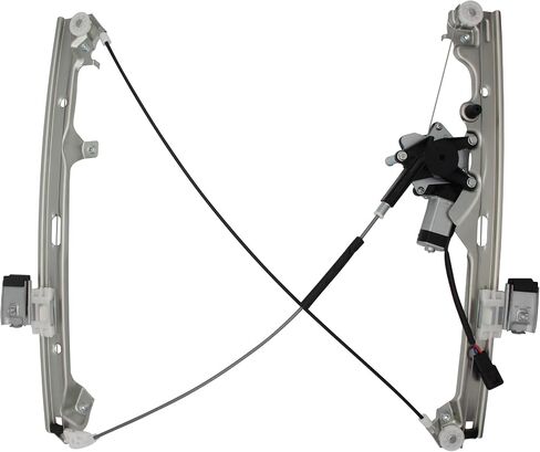 Front Left Driver Side Power Window Regulator & Motor Assembly Compatible with Cadillac Escalade/Chevrolet-Silverado Suburban Avalanche Tahoe/GMC-Sierra Yukon,Replace for 741-644 15101785 in Saudi Arabia