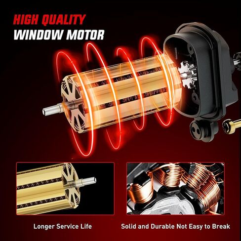 Nilight Power Window Regulator/Motor Compatible with 2006 2007 2008 2009 2010 2011 2012 2013 Chevrolet Impala/Impala Limited 2014 2015 2016 Front Driver Side 748-172 in Saudi Arabia