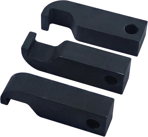 Harmonic Balancer Damper Pulley Puller Tool Remover Extractor Kit Compatible with Ford, GM, Chrysler, Cadillac, Chevy Trucks, Mitsubishi, with Upgraded Version 3 Thin Jaw Puller in Saudi Arabia