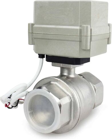 1-1/2" DN40 2 Way 12VDC 24VAC 24VDC Stainless Steel 304 2 Wires Normally Closed Electrical On/Off Motorized Ball Valve in Kuwait