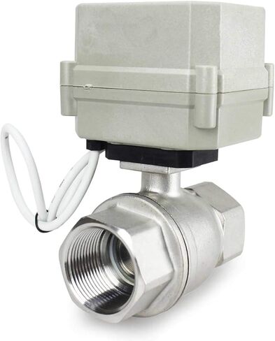1-1/2" DN40 2 Way 12VDC 24VAC 24VDC Stainless Steel 304 2 Wires Normally Closed Electrical On/Off Motorized Ball Valve in Kuwait