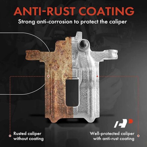 A-Premium Disc Brake Caliper Assembly Without Bracket Compatible with Select Cadillac and Saab Models - BLS 2007-2008, 9-3 2006-2011 - Front Right Passenger Side in Kuwait