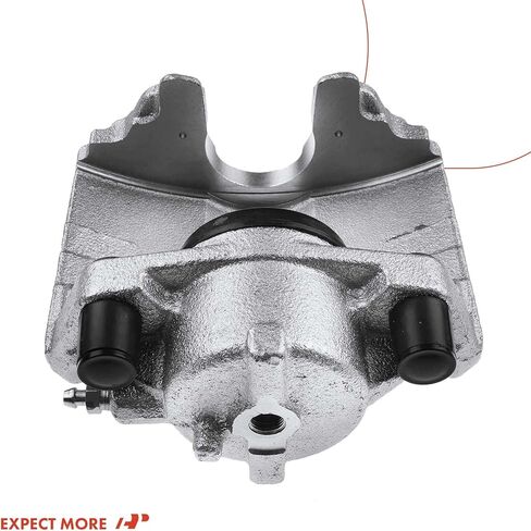A-Premium Disc Brake Caliper Assembly Without Bracket Compatible with Select Cadillac and Saab Models - BLS 2007-2008, 9-3 2006-2011 - Front Right Passenger Side in Kuwait