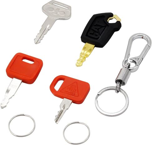 مجموعة مفاتيح المعدات الثقيلة مكونة من 4 قطع متوافقة مع كاتربيلر وجون ديري وكوماتسو in Kuwait