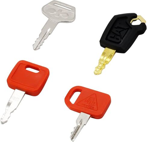 مجموعة مفاتيح المعدات الثقيلة مكونة من 4 قطع متوافقة مع كاتربيلر وجون ديري وكوماتسو in Kuwait