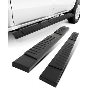 OCPTY 6 Inches Running Boards, Compatible for 2007-2021 for Toyota Tundra Double Cab, Aluminum Black Side Steps Nerf Bars