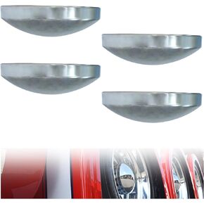 4PCS 8" Dome Style Hub Caps-Dome Semi Truck Wheel Covers Rear