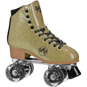 Rollr GRL Astra by Pacer, Freestyle Glitter Roller Skates for Women, Beginners and Intermediate, Indoor Outdoor Skates