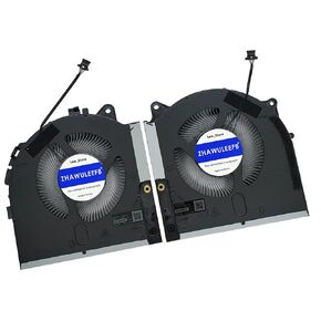 Replacement New CPU+GPU Cooling Fan for Dell Alienware M17 R5 2022 Laptop MG75091V1-C080-S9A MG75091V1-C090-S9A DC12V 0.40A Fan
