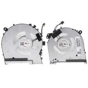 Replacement CPU&GPU Cooling Fan for HP Omen 15-DH 15-DH1070WM 15-DH0111TX 2019 Model L64445-001 L57329-001 ND8CC01-16L04 ND8CC01-16L05 DC 12V