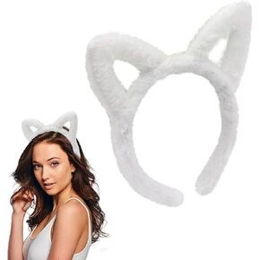 AEGYPIUS Cat Ears Headband Hello Headband Cat Ear Headband Christmas Headband Hair Hoop