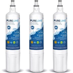 Pureline F-2000 Replacement for InSinkErator F-1000, F-2000, Sub-Zero 4204490, 4290510, Undersink Water Filter - Reduces Bad Taste & Odor