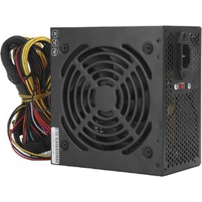 PC Power Supply, 350W Desktop Computer Low Energy Consumption Power Supply Accessories, 115/230V Adjustable(US Plug)
