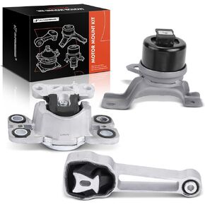 A-Premium Engine Motor Mount and Torque Strut Mount Kit Compatible with Volvo XC60 2016-2016, S60 2011-2016, XC70 2008-2015, S80 2007-2015, V60 2015-2016, V70 2008-2010, 3.0L 3.2L, 3-PC Set