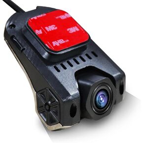 Dash Cam USB 1080P Dash Camera for Cars Driving Road Video Recorder with 32GB Micro SD Card, On-Dash Camera with Night Vision, Wide Angle View Intelligent Automobile DVR