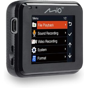 Mio MiVue C320 Car Dash Camera, 1920 x 1080P@30Fps, 2.0inch Display, Micro SD Card 16GB
