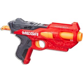 NERF B4969 N-Strike Hotshock Blaster Standard، أحمر